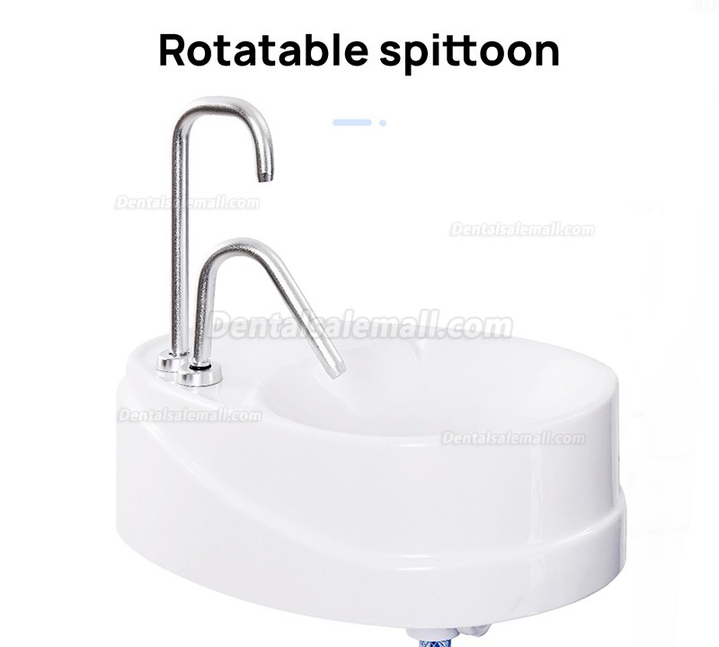 Portable Mobile Dental Folding Chair with LED Light + Air Turbine Unit + Tray